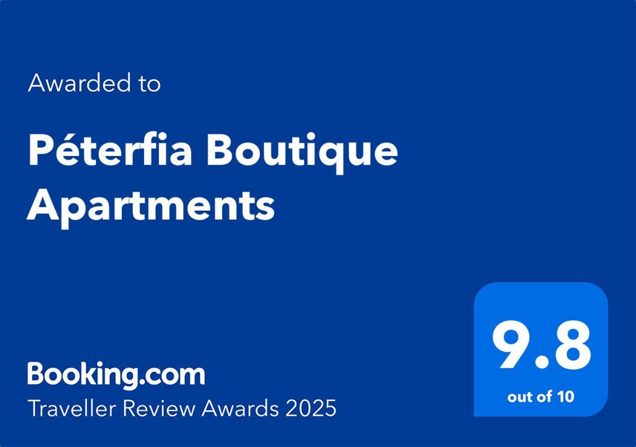 Peterfia Boutique Apartments Дебрецен Экстерьер фото